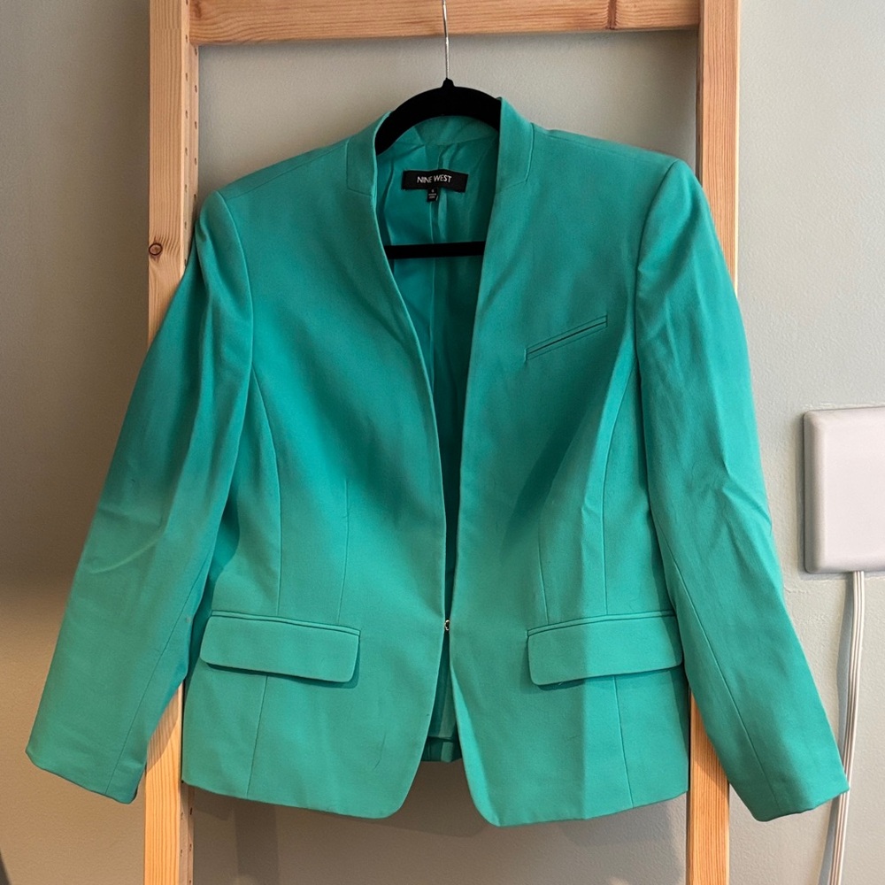 Nine West Teal Blazer